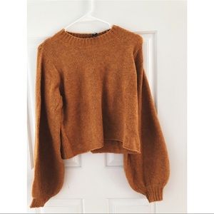 Brand New Weekday Sweater With Flared Sleeves